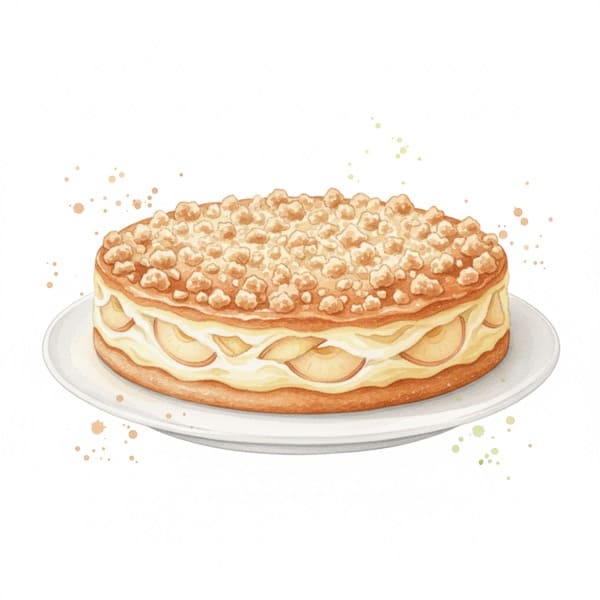 Apfel Schamnd Kuchen