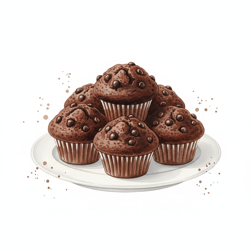 Schoki Muffins
